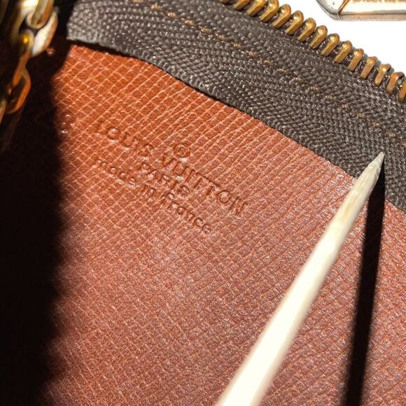 Vintage Louis Vuitton Monogram Pochette Cles Coin Pouch Key Holder - Picture 8 of 14